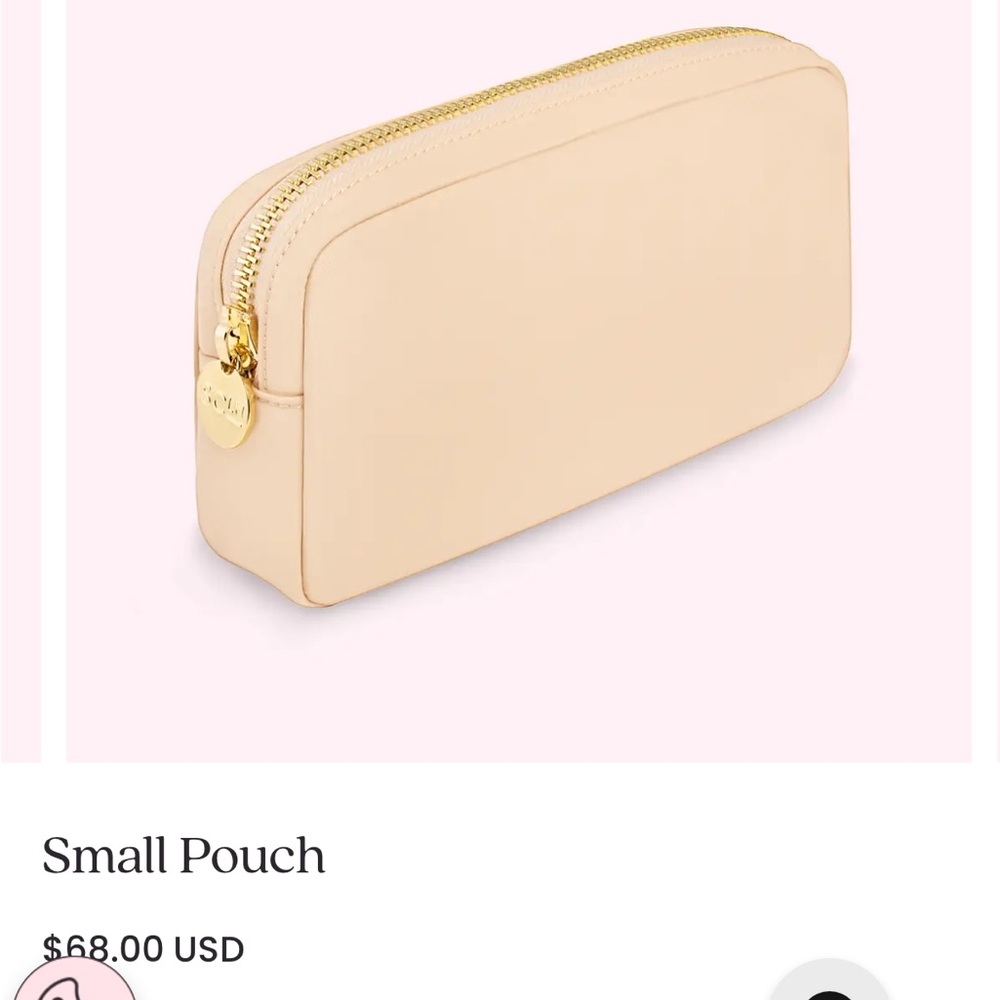 Stoney Clover Small Pouch- Sand